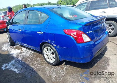 2016 Nissan Versa 1.6 Sl из США, поврежденный, VIN 3N1CN7AP6GL909556